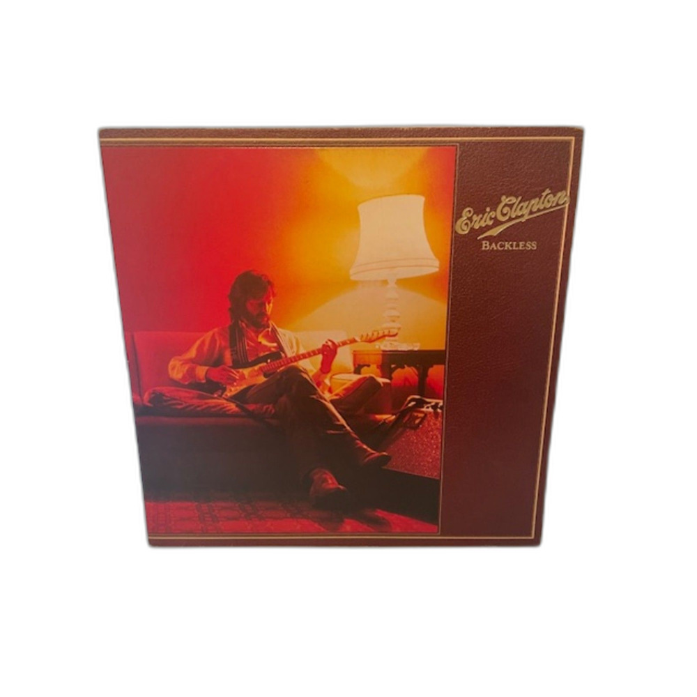 ERIC CLAPTON Backless 1978 RSO Blues Rock LP VG+/VG+